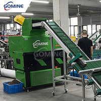 Machine de recyclage de câbles de communication et faisceaux de câblage de voitures d'occasion, broyeur-granulateur de cuivre de Gomine