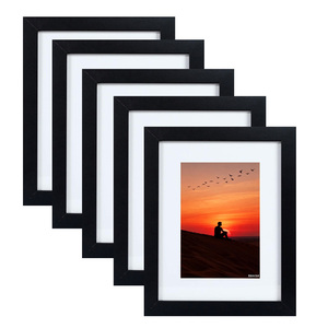 Vente en gros Prix d'usine 5x7-20x30 Inch A3/A4/A5 Tailles personnalisées Cadres <span class=keywords><strong>photo</strong></span> en bois MDF écologiques <span class=keywords><strong>pour</strong></span> décoration murale - Product Image 1