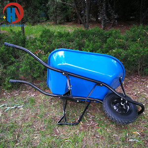 <span class=keywords><strong>Brouette</strong></span> robuste en métal de 80 L (5,5 pi) avec capacité de charge de 200 kg pour la construction, garantie 1 an - Product Image 5