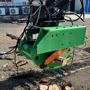 Outil de coupe de bois hydraulique pour mini-excavatrice, grappin à bois EU OEM - Product Image 1