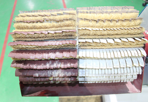 Vitesse réglable sur onduleur manuel brosse ponceuse F-200MA-4U (roue 400) à bas prix à vendre machine à bois - Product Image 4