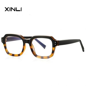 Lunettes anti-lumière bleue pour hommes XINLI, style ordinateur, montures 2190, forme rectangulaire, monture intégrale en TR90, vente en gros - Product Image 4