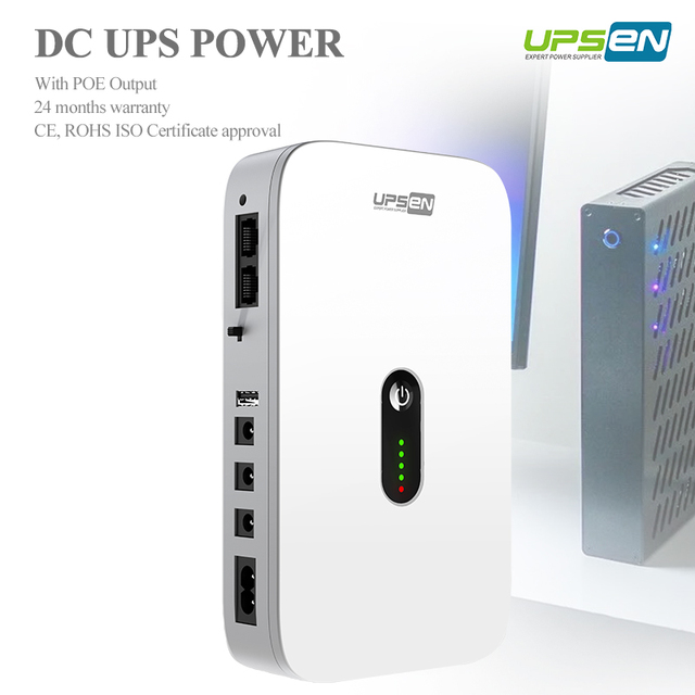 DC UPS 18W with 8hours Backup Time for Network Equipment UPS and Camera Uninterrupted Power Supply