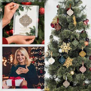 क्रिस्टियन क्रिसमस क्लासिक लालटेन एक्रिलिक फांसी गहने वाटरकलर बाइबल्स प्रेरणादायक उपहार - Product Image 6