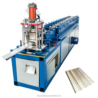 Machine de formage de rouleaux pour portes de garage et de magasin, entièrement automatique et durable