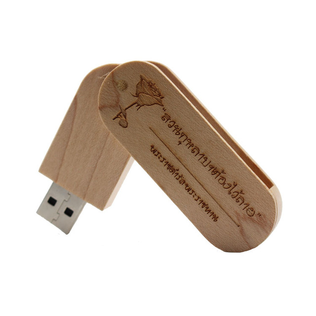 2025 Hot Sale Cheap Wooden Flash Stick Usb Flash Drive Wood Promotional Gift