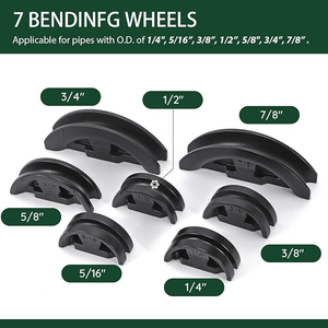90. ชุดเครื่องมือดัดท่อโค้งงอได้ รุ่น ST-R999 พร้อมระบบย้อนกลับ ขนาด 1/4"-7/8" สำหรับท่อทองแดง HVAC แบบใช้ประแจวงล้อ  ชุดเครื่องมือดัดท่อแบบมือหมุน - Product Image 3