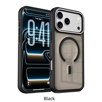 Coque de téléphone transparente antichoc pour iPhone 18 Pro, coque magnétique transparente avec charge sans fil pour iPhone 18 17 16 Pro Max