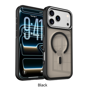Coque de téléphone transparente antichoc pour iPhone 18 Pro, coque magnétique transparente avec charge sans fil pour iPhone 18 17 16 Pro Max - Product Image 1