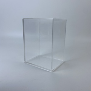Boîtier en acrylique écologique personnalisé de 4 pouces, matériaux recyclés pour l'affichage de figurines en vinyle de bureau - Product Image 4
