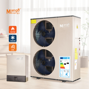 ปั๊มความร้อนแบบแยกส่วน EVI -30C สำหรับทำน้ำร้อน พร้อม Wifi ขนาด 15 กิโลวัตต์  แบบตั้งพื้น  วัสดุแผ่นเหล็กชุบสังกะสี  380V  ใช้สารทำความเย็น R-32  ปั๊มความร้อนน้ำ-อากาศ - Product Image 2