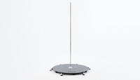 Kit de scène de pole dance GAOHAO - Poteau de pole dance professionnel de 45 mm, rotatif et statique, amovible et portable