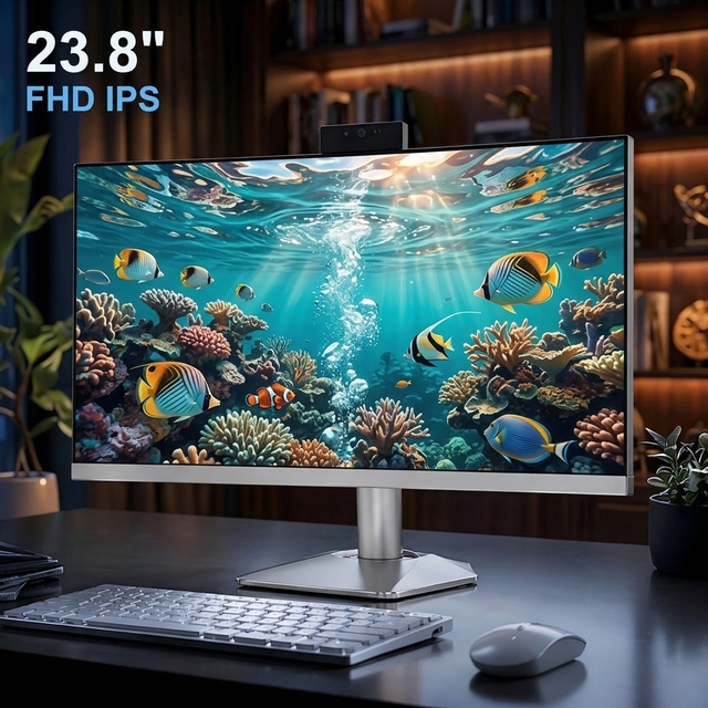 OEM 23.8 Inch LCD FHD SSD Core I5/i7 Windows 10/11 Office Manager Budget-Friendly Gaming All-in-One PC