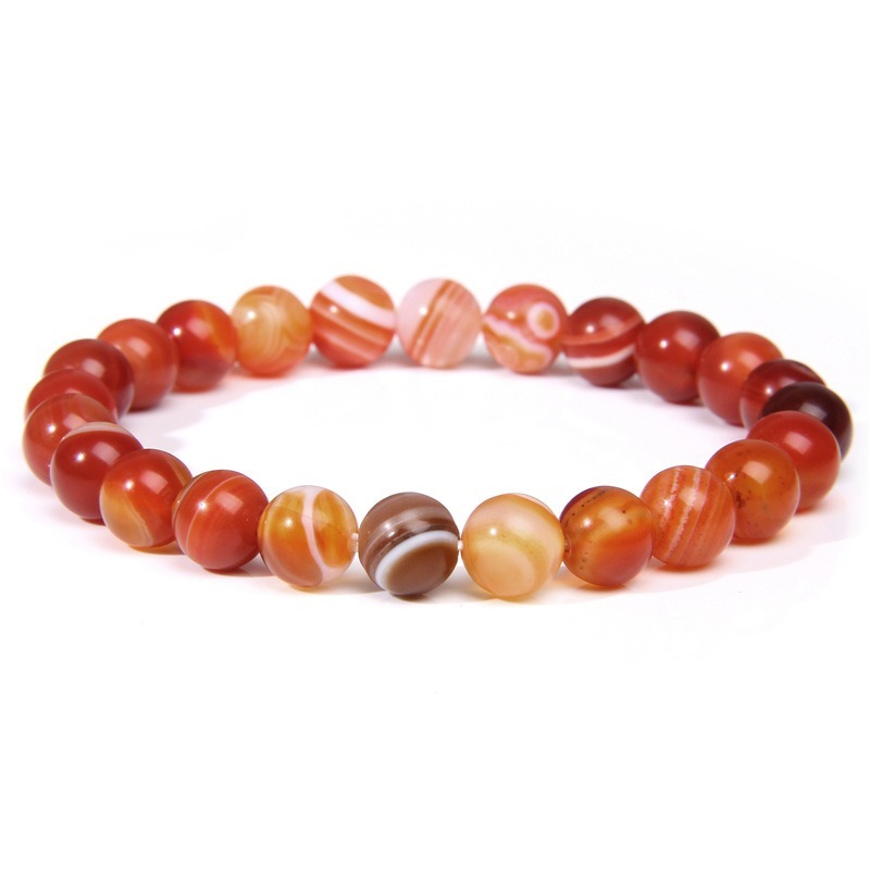 Red Streak Agate