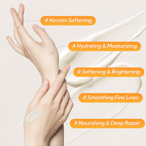 Masque exfoliant pour les mains Lanbena Oem à la niacinamide, masque pour les mains blanchissant et hydratant - Product Image 5