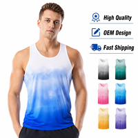 Débardeur Homme Personnalisé à Séchage Rapide et Respirant pour la Course et le Sport – Conception OEM/ODM de Haute Qualité avec Logo – Sans Manches