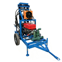 Machine de forage hydraulique / Prix du pivot de forage de puits d'eau / Plateforme de forage de puits d'eau en Inde