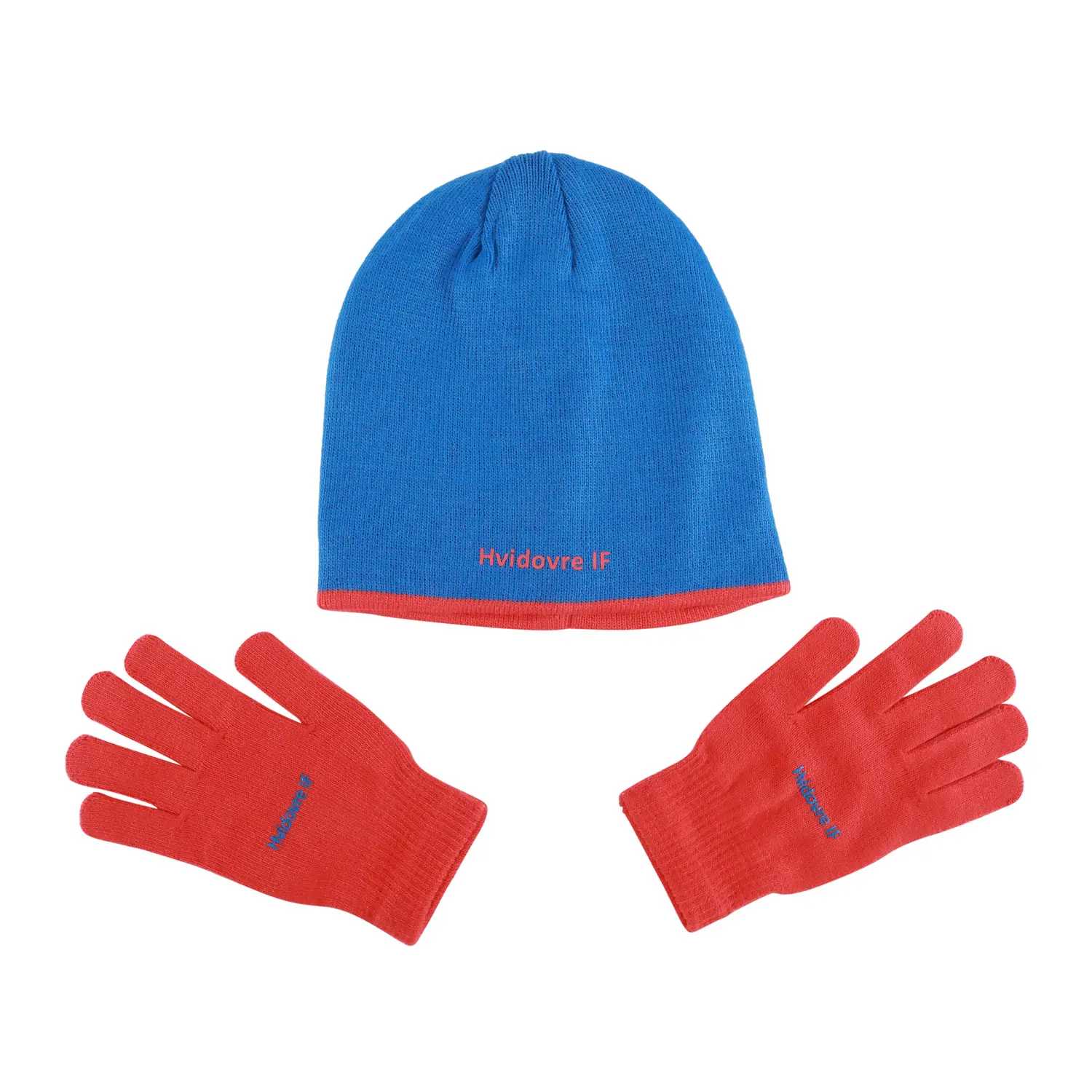 Cadeau de Noël promotionnel coloré personnalisé de haute qualité hiver chaud jacquard tricoté écharpe gants bonnet ensembles