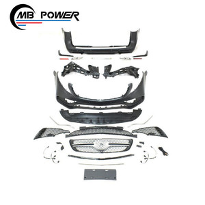 Kit de carrocería para parachoques delantero, faldón lateral y trasero, estilo europeo V, clase w447, vito V260, V250, w447, vito V260, V250 - Product Image 2