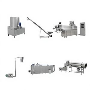 Nouvelle machine extrudeuse d'aliments pour poissons de qualité supérieure, en acier inoxydable, capacité de 100 à 1200 kg/h, taille de granulés personnalisable, performance stable - Product Image 1