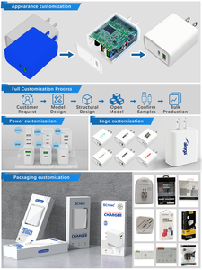 ที่ชาร์จติดผนังลดราคาพิเศษ 20w Max ช่องเสียบคู่ Type A+C สำหรับชาร์จโทรศัพท์มือถือและอุปกรณ์อิเล็กทรอนิกส์อื่นๆ - Product Image 5