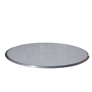 Panneaux de piste de danse blancs ronds Décoration de mariage mobile Vente de piste de danse - Product Image 1