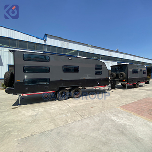 CAMPTRL Fourgonnette de camping à toit relevable avec plateforme de couchage, <span class=keywords><strong>auvent</strong></span>, toilettes portables, véhicule <span class=keywords><strong>pour</strong></span> escapades de week-end - Product Image 6