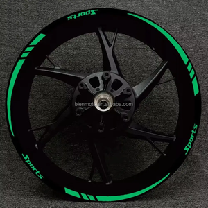 Autocollant Réfléchissant pour Jante de <span class=keywords><strong>Moto</strong></span>, Bande Décorative 18-21 Pouces, Décalcomanies de Roue Sportive, Accessoires Universels - Product Image 6
