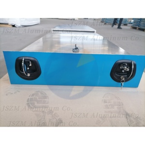 <span class=keywords><strong>Plateau</strong></span> en aluminium de 1500 mm équipé de glissières robustes et de vérins à gaz pour le support de couvercle, utilisé pour les tiroirs de rangement et les boîtes à outils - Product Image 6