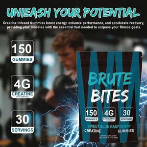 Gummies de <span class=keywords><strong>créatine</strong></span> monohydrate en gros OEM/ODM avec 4g de <span class=keywords><strong>créatine</strong></span> Creapure pour soutenir les muscles, la force et les fonctions cognitives - Product Image 2