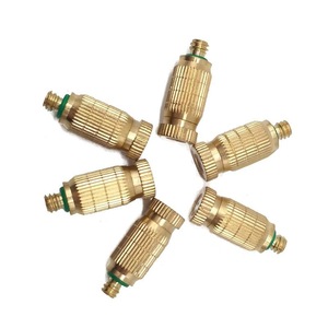 Buse en laiton de 3/16 pouces, angle de pulvérisation de 110 degrés, atomisation haute pression pour l'arrosage du jardin, connecteur d'irrigation goutte à goutte - Product Image 3