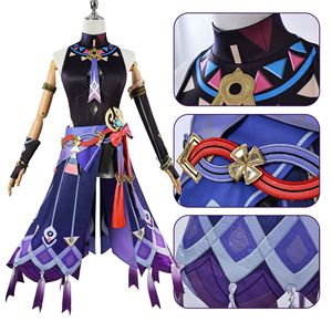Disfraz de Cosplay de Citlali de <span class=keywords><strong>Genshin</strong></span> <span class=keywords><strong>Impact</strong></span> en Existencia, Conjunto Completo de Cosplay de Citlali, Traje de Juego de Rol, Peluca, Zapatos y Accesorios de Cosplay de Citlali - Product Image 3