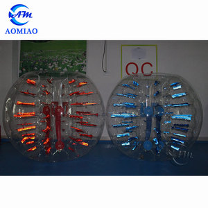 Thiết Kế Mới Chất Lượng Cao Huỳnh Quang Ánh Sáng Inflatable Con Người Bong Bóng Bumper Bóng Để Bán - Product Image 4