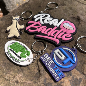 Custom Material Pattern <strong>Keychain</strong> Customized Manufacturers Soft Custom logo - Product Image 1