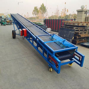 Konveyor Sabuk Bergerak dengan Ketinggian yang Dapat Disesuaikan untuk Transportasi Bahan Curah seperti Biji-bijian, Pasir, dan Batu - Product Image 5