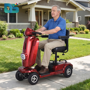 Scooter électrique pliable pour adultes et personnes âgées, avec pneus tout-terrain à gros profil, siège réglable et cadre en acier - Product Image 4