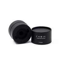 Boîte d'emballage de parfum et de crème pour les yeux en papier kraft cylindrique, design personnalisé, écologique, fermeture magnétique, recyclable, biodégradable