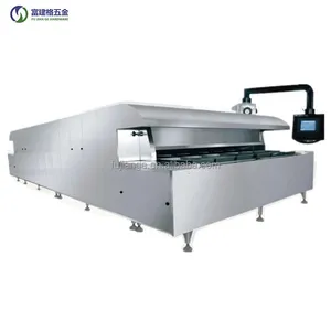 Industriële Bakkerij Stoomtunnel Oven Brood Vier Tunnel Oven 220 380V Vlambrander Machine Guangzhou Bakkerij Machine