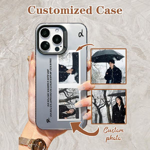 Coque de téléphone personnalisée avec <span class=keywords><strong>photo</strong></span>, logo DIY, peinture UV, support IMD TPU, personnalisation 1 pièce pour iPhone 17/16/15/14/13/12/11, MOQ1 - Product Image 4