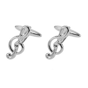 カフスボタン男性用カスタム最新メタルシルバーメタルカフスリンク - Product Image 3