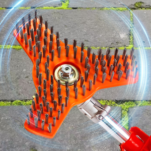 <span class=keywords><strong>Brosse</strong></span> <span class=keywords><strong>de</strong></span> <span class=keywords><strong>nettoyage</strong></span> ronde en nylon résistant à l'usure <span class=keywords><strong>de</strong></span> 10 pouces 3T 4T <span class=keywords><strong>pour</strong></span> débroussailleuses, coupe-herbe, débroussailleuses - Product Image 3