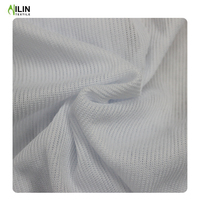 Tissu de sport à œillets en maille polyester 100% pour impression par sublimation