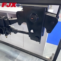 Systèmes de suspension à ressorts à lames à double essieu de type allemand JUXIN pour véhicules utilitaires, suspension mécanique pour pièces de remorque