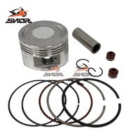 Kit de Cilindro de Motor de Motocicleta SNOR para Italika Ds150 Ws150 Gs150, Cilindro y Pistón