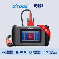 Lector de Códigos de Diagnóstico Automotriz Profesional InPlus IP508, Sistema Completo ABS EPB, Reinicio de Aceite, Escáner OBD2, 1 Año, 12V, Android, LCD