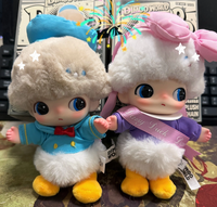 Porte-clés en peluche et PVC DIMOO Collab à l'échelle 1/6, boîte mystère, jouet de collection, décoration d'intérieur, cadeau unisexe, emballage d'origine - Vente Flash