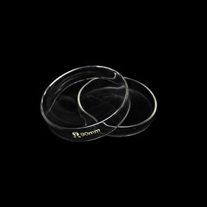 Autres coupelles de Petri 90 mm en verre, récipients de laboratoire haute transparence - Product Image 1