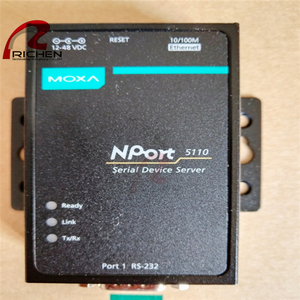 100% nuevo y Original MOXA conmutador <span class=keywords><strong>Ethernet</strong></span> no administrado NPort 5110A Servidor de puerto serie Industrial de 1 puerto en Stock - Product Image 5