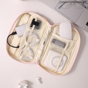 Organizador de Cables Multifuncional de Tela con Acabado Brillante, Tipo Piso, de Tres Capas, Portátil, Moderno y Premium, Bolsas para Almacenamiento y Gestión de Cables - Product Image 5