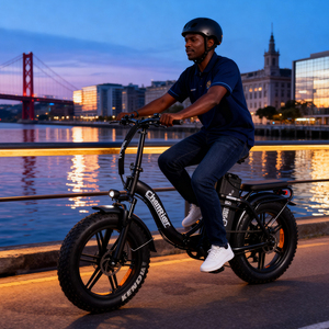 Chamrider DT450 Stock UE <span class=keywords><strong>Livraison</strong></span> Gratuite Vélo Tout-Terrain à Gros Pneus à Longue Portée Sans Balais Porte-Bagages Arrière 48V 50AH Cadre en Acier au Lithium <span class=keywords><strong>Livraison</strong></span> de Nourriture - Product Image 1